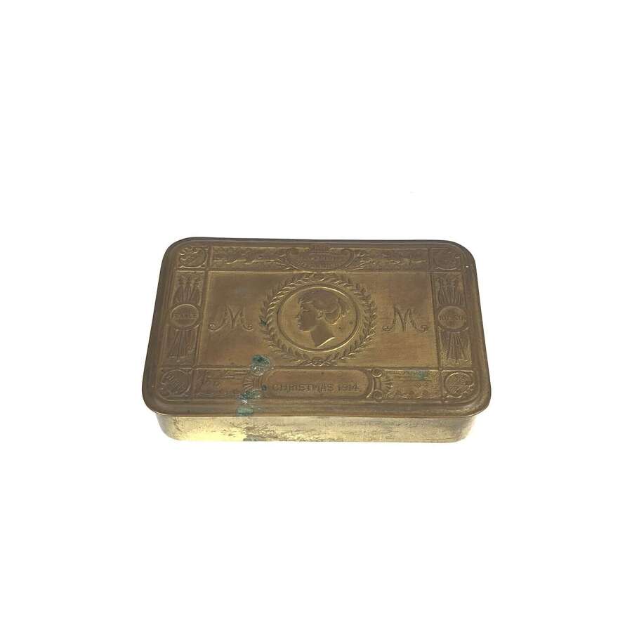 WW1 1914 Princess Mary Christmas Gift Tin.