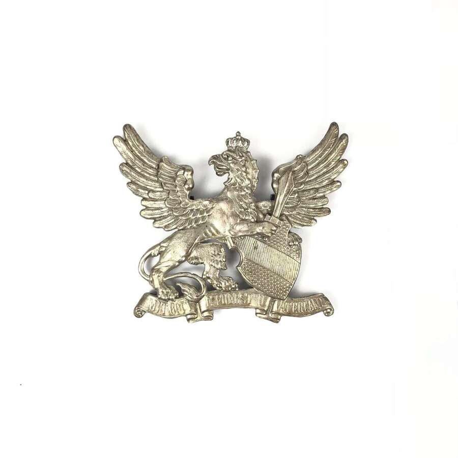 WW1 Imperial German Baden Pickelhaube Plate