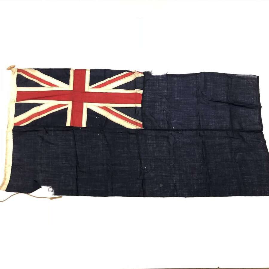 WW2 Period Vintage Merchant Navy Blue Duster Flag.