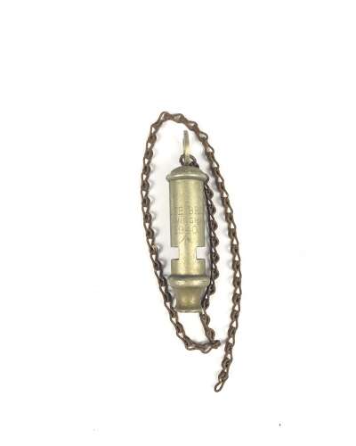 WW2 1940 Military Issue Whistle Unusual maker