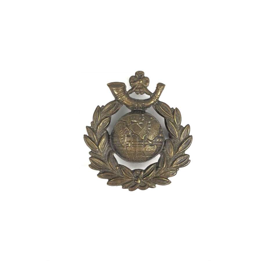 WW1 Royal Marine Light Infantry Cap Badge.