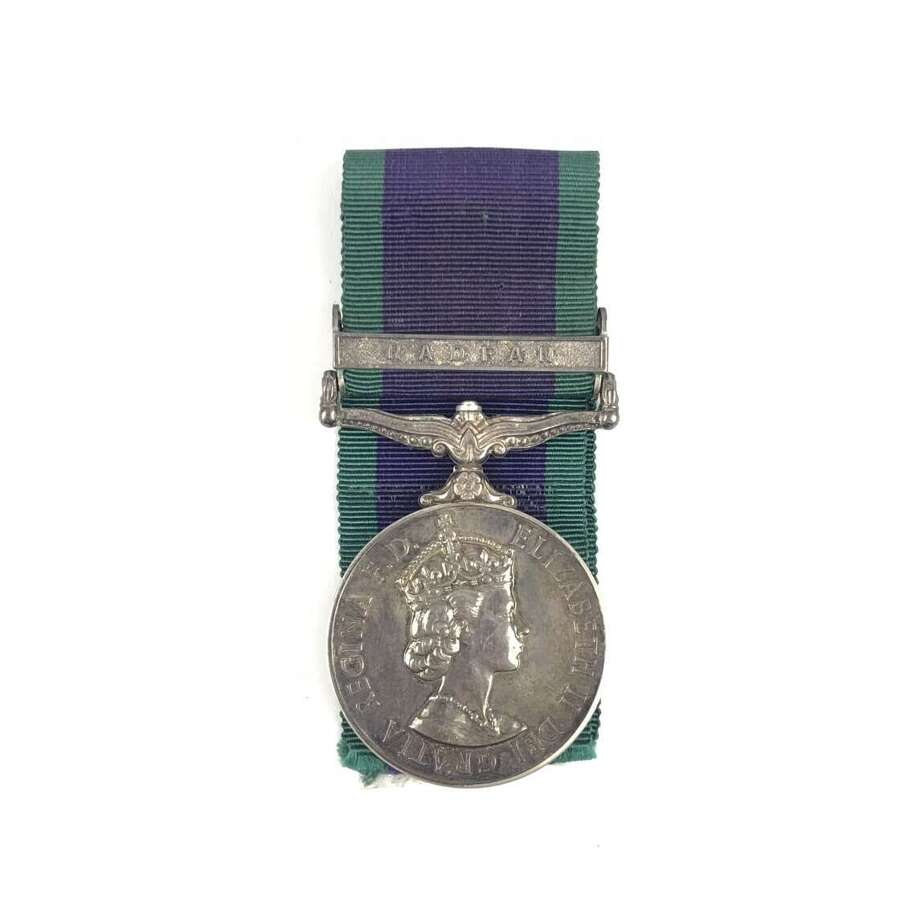 Royal Navy General Service Medal, clasp &ldquo;Radfan&rdquo;