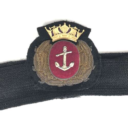 WW2 Pattern Merchant Navy Officer’s Cap Badge.