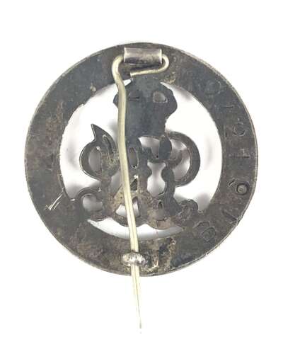 WW1 Seaforth Highlanders Trio and Silver War Badge.