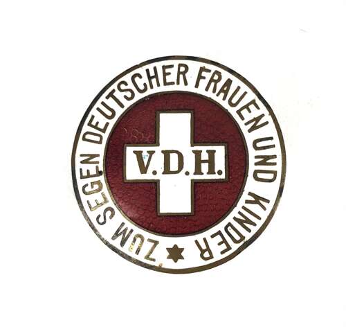 WW2 German VDH Association of German Midwives Badge.