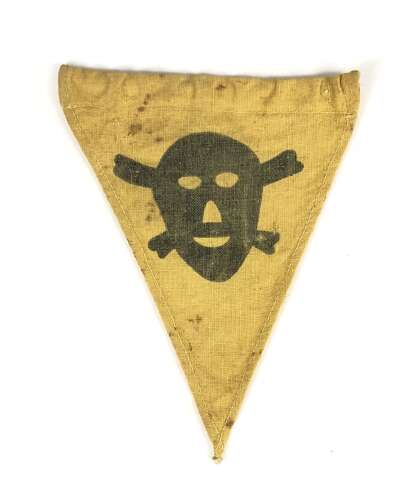 WW2 German Military Mine Marker Flag.