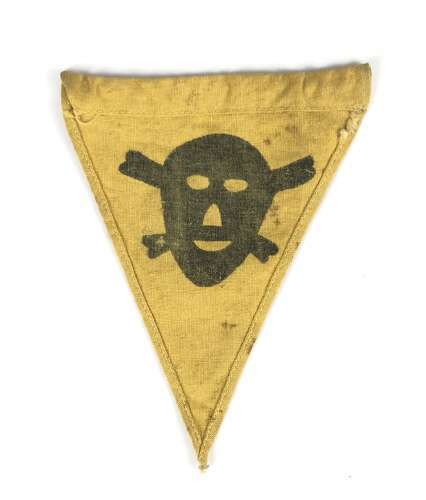 WW2 German Military Mine Marker Flag.