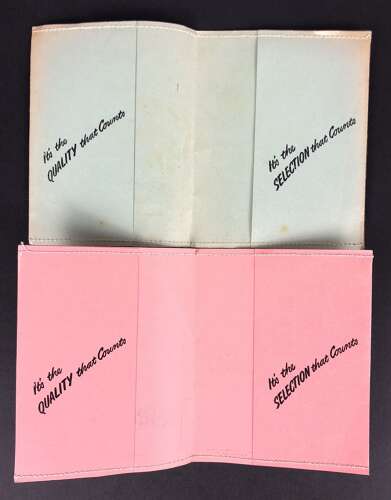 WW2 Period Home Front Ration Book Holders Surrey.