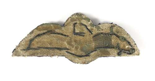 WW2 RAF MINIATURE Pilots Wings Worn by Foreign Nationals.