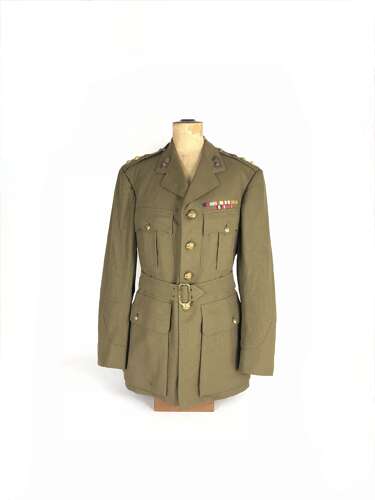 WW2 Period Royal Artillery 8th Army Officer’s Tunic Tailored by Moss Bros