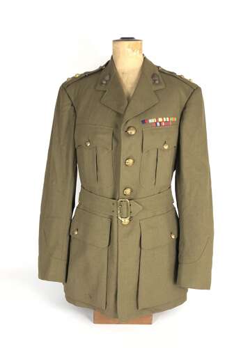 WW2 Period Royal Artillery 8th Army Officer’s Tunic Tailored by Moss Bros