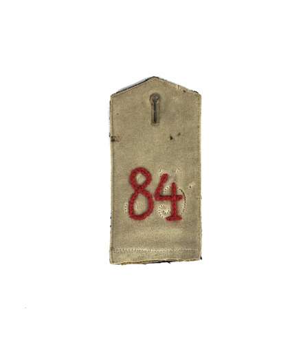 Imperial German 84th Regiment Shoulder Strap.