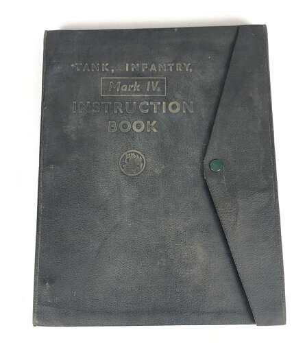 WW2 1941 ORIGINAL Churchill Tank Instruction Book Manual.