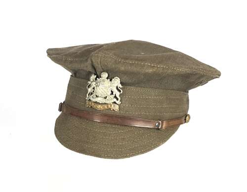 WW1 Manchester Regiment Denim Trench Cap.
