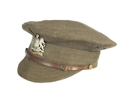WW1 Manchester Regiment Denim Trench Cap.