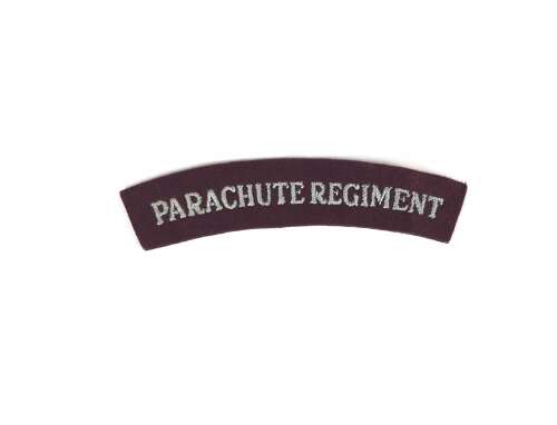 Cold War Period Parachute Regiment Shoulder Title Badge.