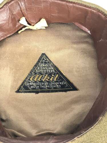 Royal Army Chaplain Department WW2 Pattern Cold War Period Cap.