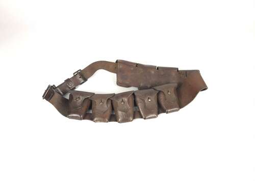 WW1 1903 pattern 1918 Dated 90 round cavalry bandolier.