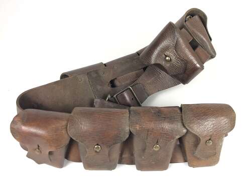 WW1 1903 pattern 1918 Dated 90 round cavalry bandolier.