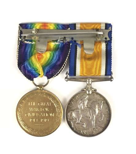 WW1 King’s Liverpool Regiment Officer’s MID Pair of Medals.