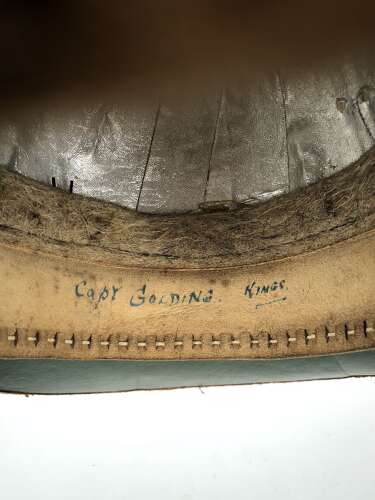King’s Liverpool Regiment 1938 Attributed Wolseley Pattern Foreign Service Helmet