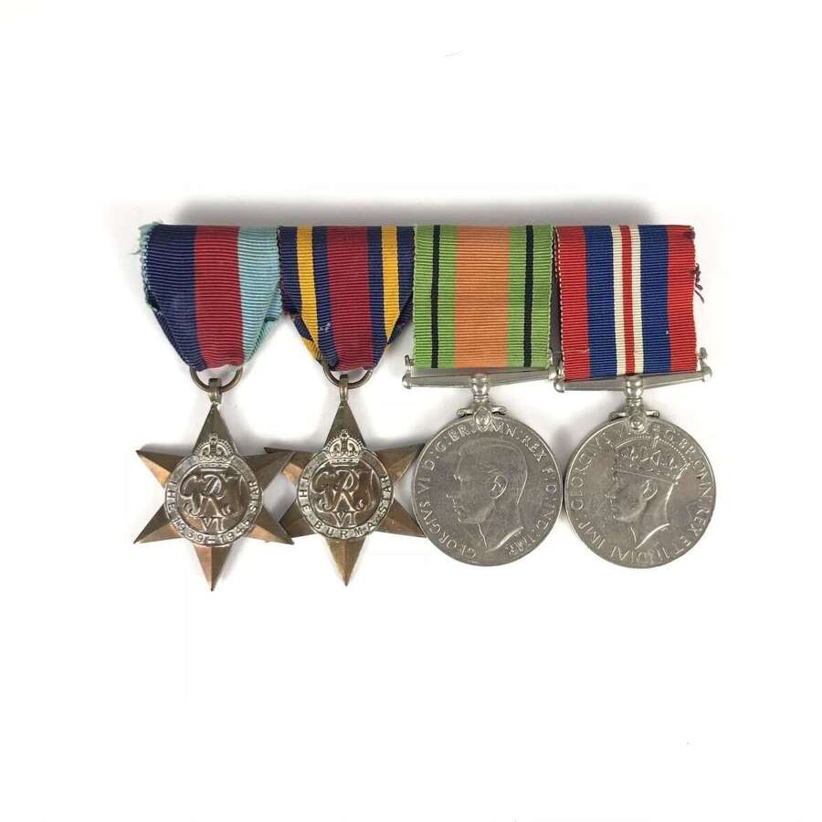 WW2 Army Navy RAF&nbsp; Burma Star Campaign Medal Group.