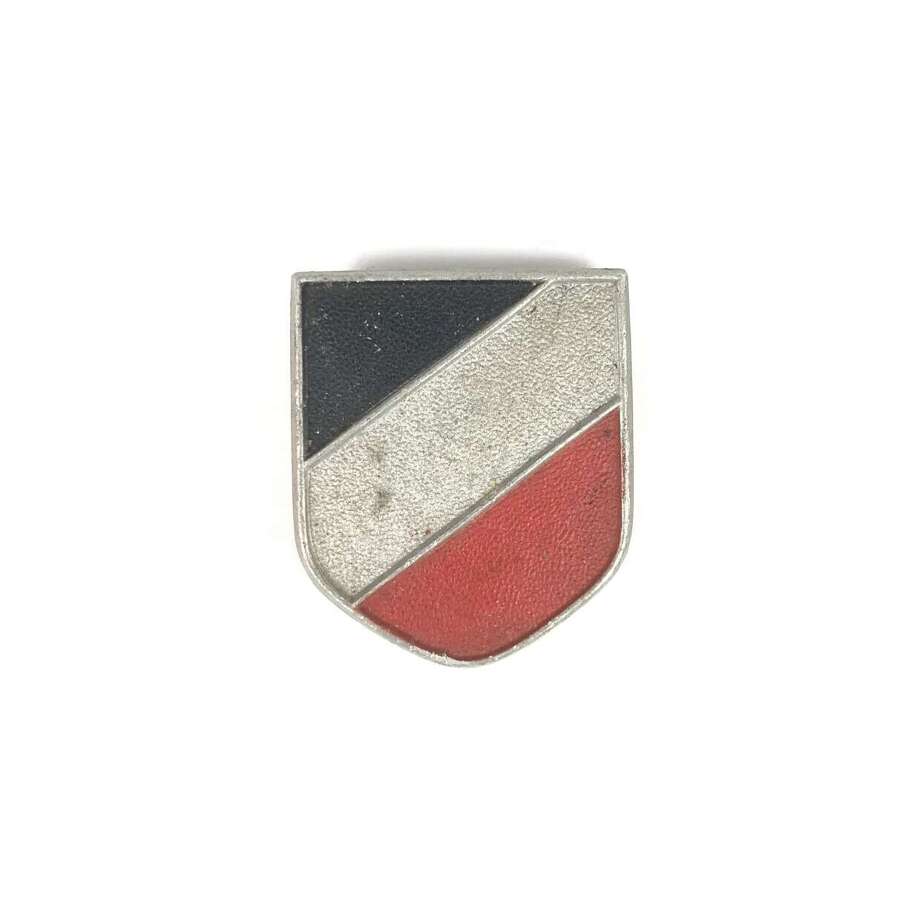 WW2 German Afrika Korps Tropical Helmet National Shield Badge