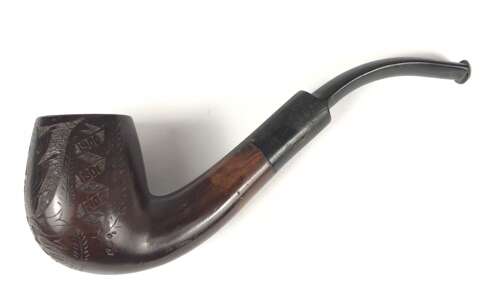 Boer War 5th Dragoon Guards Boer POW Carved Pipe.