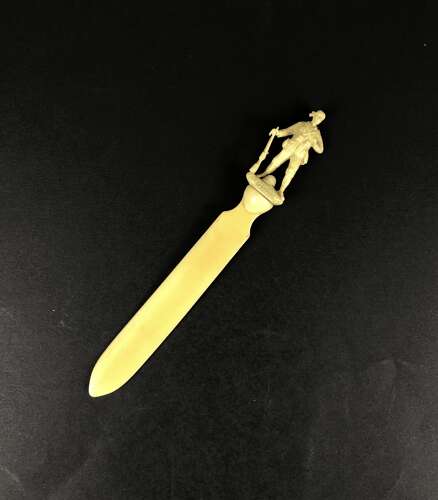 Boer War “Gentleman in Khaki” Celluloid letter opener.