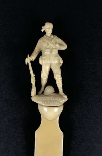 Boer War “Gentleman in Khaki” Celluloid letter opener.
