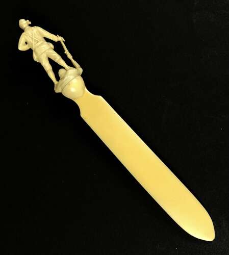 Boer War “Gentleman in Khaki” Celluloid letter opener.