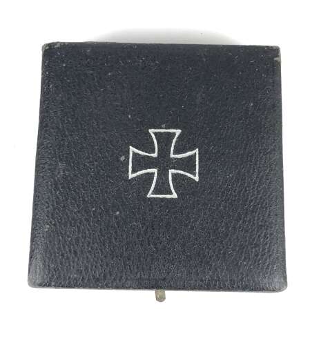 German Third Reich WW2 Cased 1939 Iron Cross 1st Class. Maker Marked