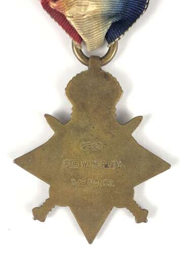 WW1 1st/2nd Monmouth Regiment 1914 Mons Star Medal Group.